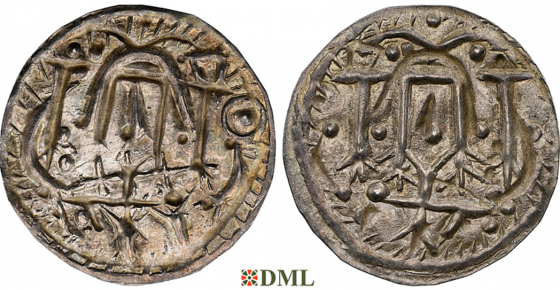 Денарий, Дания, Harald I (936-987), м.д. Hedeby, Hbg. 1