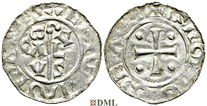 Денарий, Германия, Нижняя Лотарингия, B. Bernold (1040-1054), м.д. Groningen, Ilisch 2000 18.3