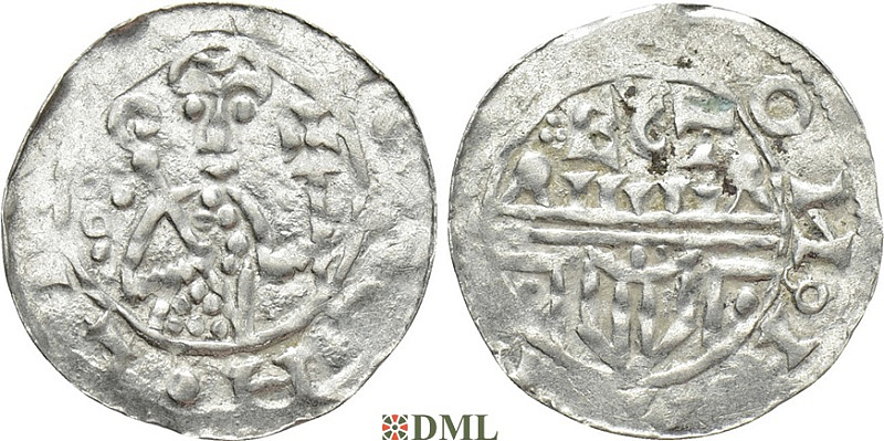 Денарий, Германия, Нижняя Лотарингия, Wilhelm (B.) (1054-1076), м.д. Utrecht