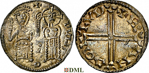 Денарий, Дания, Sven Estridsen (1047-1075), м.д. Lund, Hbg. 16