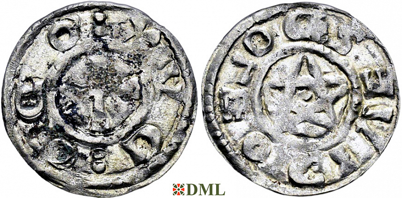 Денье, Франция, Нормандия, Odo I (1012-1044), м.д. Deols