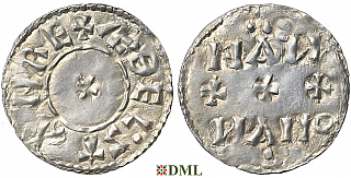 Денарий Англия, Æthelstan (924-939), м.д. York, монетарий -, North 668