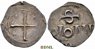 Денарий, Германия, Нижняя Лотарингия, Otto III (983-1002), м.д. Koln, Dbg. 331