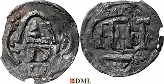 Денарий, Дания, Harald I (936-987), м.д. Hedeby, Hbg. 1
