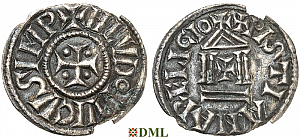 Денье, Каролинги, Louis le Pieux (814-840), Unknown mints, Depeyrot 1179