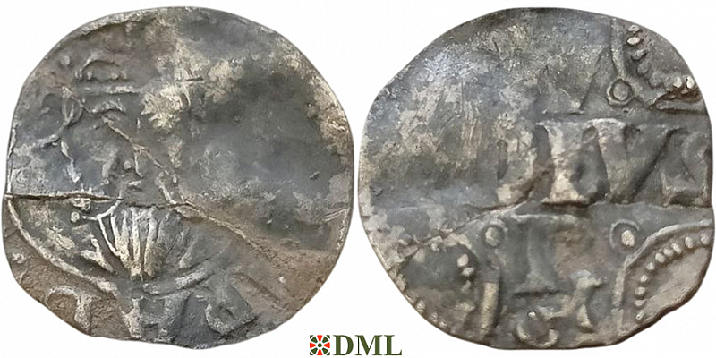 Денарий, Германия, Нижняя Лотарингия, Konrad II (1024-1039), м.д. Duisburg, Dbg. 311