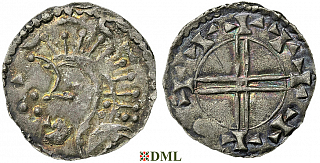 Денарий, Норвегия, Olav Kyrre (1067-1093), м.д. Trondheim, монетарий -