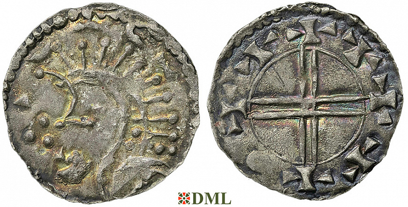 Денарий, Норвегия, Olav Kyrre (1067-1093), м.д. Trondheim, монетарий -