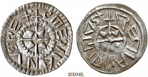 Денарий, Венгрия, Stefan I (997-1038)