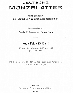 Meier O., Die frühmittelalterliche Münzstätte ‘Mundburg’ des Bistums Hildesheim