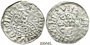 Денарий, Германия, Нижняя Лотарингия, B. Bernold (1040-1054), м.д. Groningen, Ilisch 2000 18.1.8