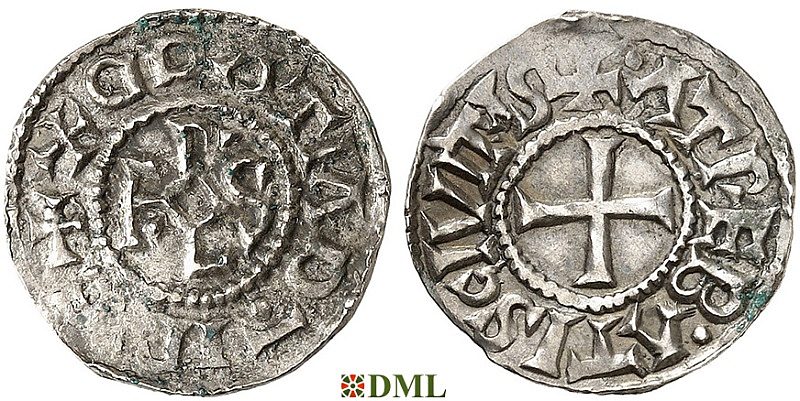 Денье, Каролинги, Charles le Chauve (840-877), м.д. Arras, Depeyrot 79