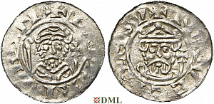 Денарий, Германия, Нижняя Лотарингия, B. Wilhelm (1054-1076), м.д. Groningen, Ilisch 2000 18.14