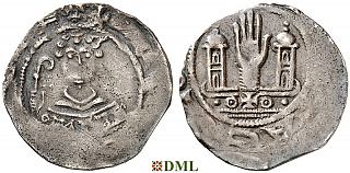 Денарий, Германия, Нижняя Лотарингия, Hermann III von Hochstaden (1089-1099), м.д. Koln, Dbg. 414