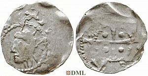 Денарий, Германия, Нижняя Лотарингия, Konrad II (1024-1039), м.д. Tiel, Ilisch 2000, 3.10