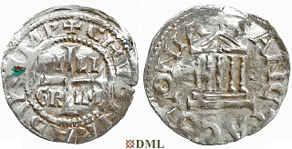 Денарий, Германия, Нижняя Лотарингия, Konrad II (1027-1039), Pilgrim (1027-1036), м.д. Koln, Dbg. 381