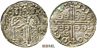 Денарий, Дания, Sven Estridsen (1047-1075), м.д. Lund, Hbg. 13