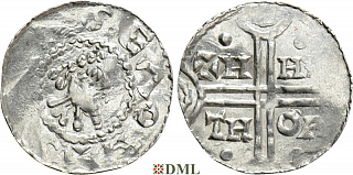 Денарий, Германия, Нижняя Лотарингия, Gf. Hermann (1020-1051), м.д. Emden, Dbg. 772