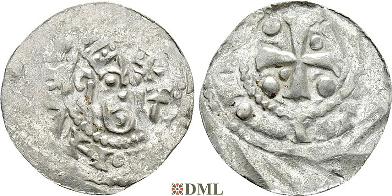 Денарий, Германия, Нижняя Лотарингия, Anonymous bishop, м.д. Zaltbommel, Ilisch 2000, 4.14