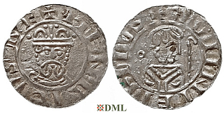 Денарий, Германия, Нижняя Лотарингия, B. Wilhelm (1054-1076), м.д. Groningen, Ilisch 2000 18.10