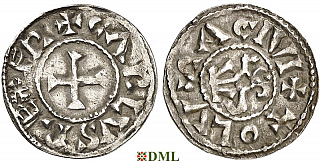 Денье, Каролинги, Charles le Chauve (840-877), м.д. Toulouse, Depeyrot 1003