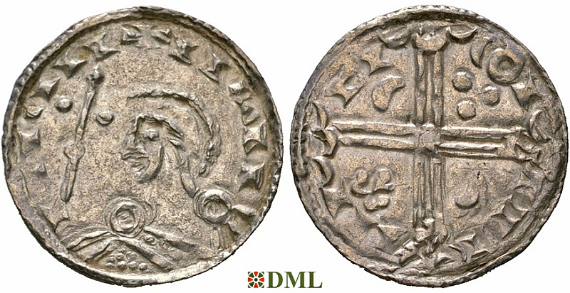 Денарий, Дания, Sven Estridsen (1047-1075), м.д. Viborg, Hbg. 57