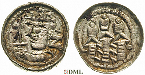 Денарий, Польша, Bolesław II (1058-1080)