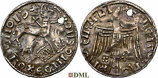 Денарий, Дания, Hardeknut (1035-1042), м.д. Lund, Hbg. 4