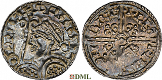 Денарий, Англия, Harold I (1035-1040), м.д. Bristol, монетарий Leofwine., North 803