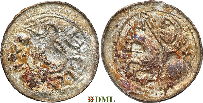 Денарий, Польша, Bolesław II (1058-1080)