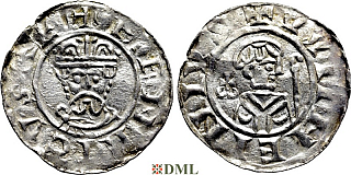 Денарий, Германия, Нижняя Лотарингия, B. Wilhelm (1054-1076), м.д. Groningen, Ilisch 2000 18.7