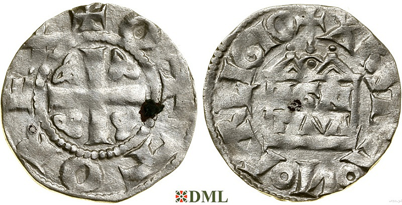 Денарий, Германия, Верхняя Лотарингия, Anonymous bishop, м.д. Andernach, Dbg. 337