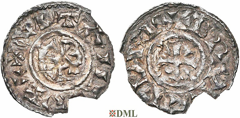 Денарий, Каролинги, Karel de Eenvoudige (897-922)
