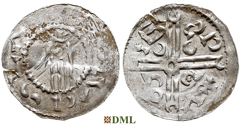 Денарий, Моравия, Břetislav I  (1019-1034), Šmerda 310b