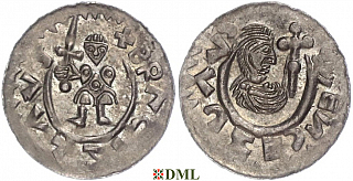 Денарий, Моравия, Břetislav II (1092-1110), Šmerda 1996, 457