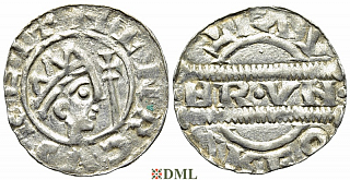 Денарий, Германия, Нижняя Лотарингия, Bruno III (1050-1057), м.д. Leeuwarden, Ilisch 2000, 21.14