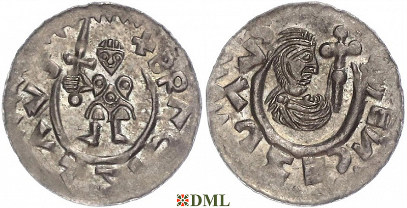 Денарий, Моравия, Břetislav II (1092-1110), Šmerda 1996, 457