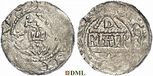 Обол, Германия, Франкония, Siegfried I (1060-1084), м.д. Mainz, Dbg. 809