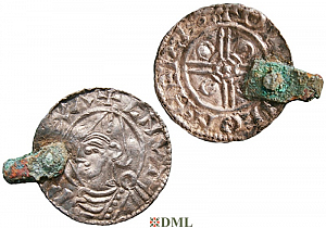 Денарий, Англия, Cnut (1016-1035), м.д. Hereford, монетарий Ordric, North 787