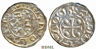 Денарий, Германия, Нижняя Лотарингия, B. Bernold (1040-1054), м.д. Groningen, Ilisch 2000 18.3