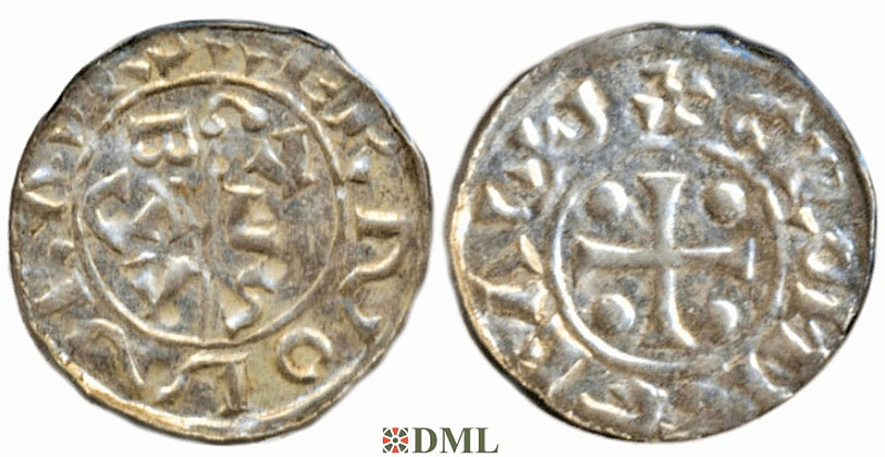 Денарий, Германия, Нижняя Лотарингия, B. Bernold (1040-1054), м.д. Groningen, Ilisch 2000 18.3