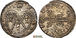 Денарий, Дания, Sven Estridsen (1047-1075), м.д. Viborg, Hbg. 63