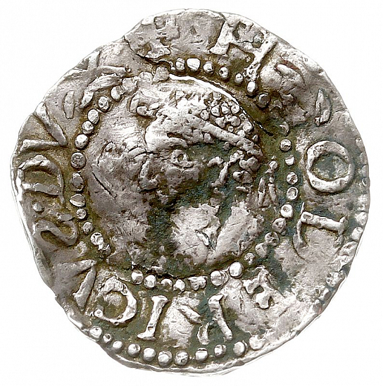 Денарий, Германия, Верхняя Лотарингия, Dietrich I (984-1027), м.д. Andernach, Dbg. 441