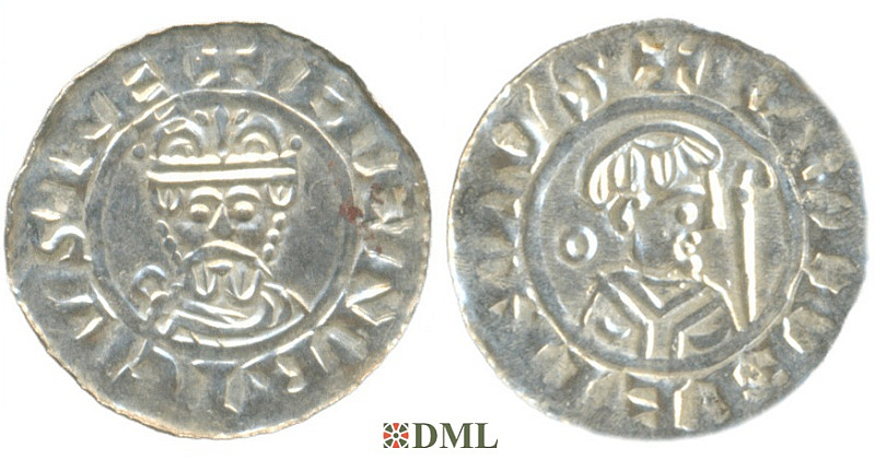 Денарий, Германия, Нижняя Лотарингия, B. Wilhelm (1054-1076), м.д. Groningen, Ilisch 2000 18.10