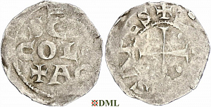 Денарий, Германия, Саксония, Adalbert (1043-1072), м.д. Bremen, Dbg. 2009