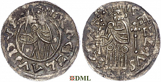 Денарий, Чехия, Богемия, Břetislav I (1034-1055), Šmerda 1996, 150