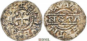 Денарий, Германия, Нижняя Лотарингия, Gf. Egbert I (1038-1050), м.д. Leeuwarden, Ilisch 2000 21.12
