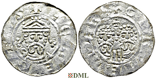 Денарий, Германия, Нижняя Лотарингия, Gf. Egbert II (1068-1090), м.д. Garrelsweer