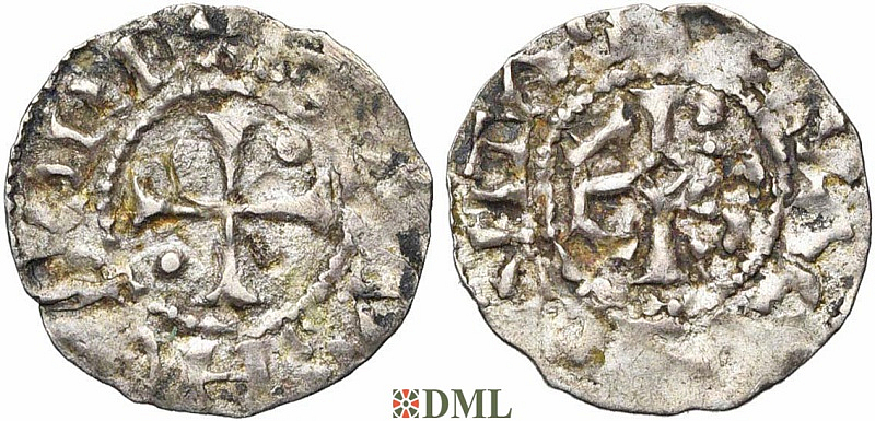 Денарий, Франция, Hervé (987-998)
