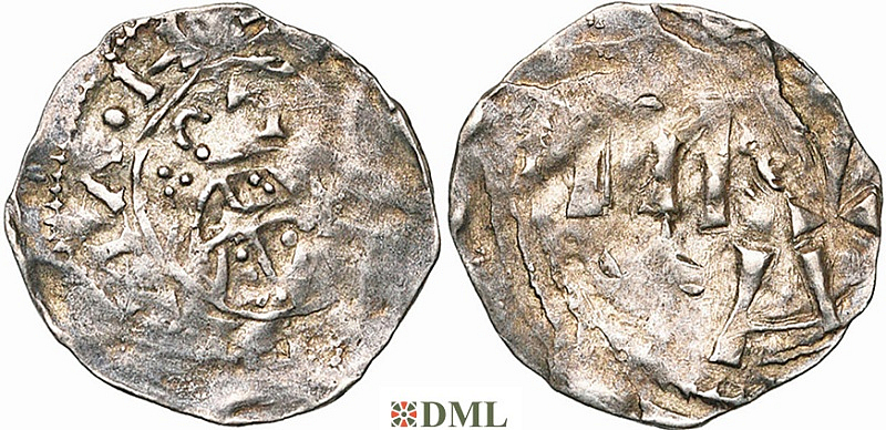 Денарий, Германия, Нижняя Лотарингия, Wilhelm (1054-1076), Unknown mints, Ilisch 2000, 17.4